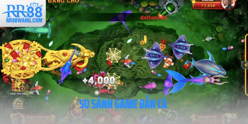 So Sánh Game Bắn Cá